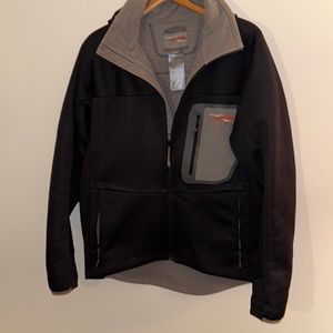 Men’s Black Sitka Hoodie Size Large